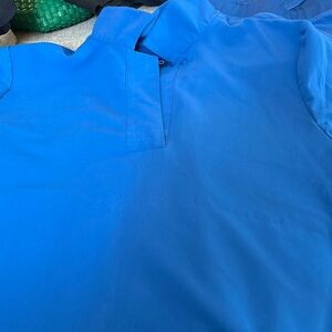 Figs long sleeve scrub top